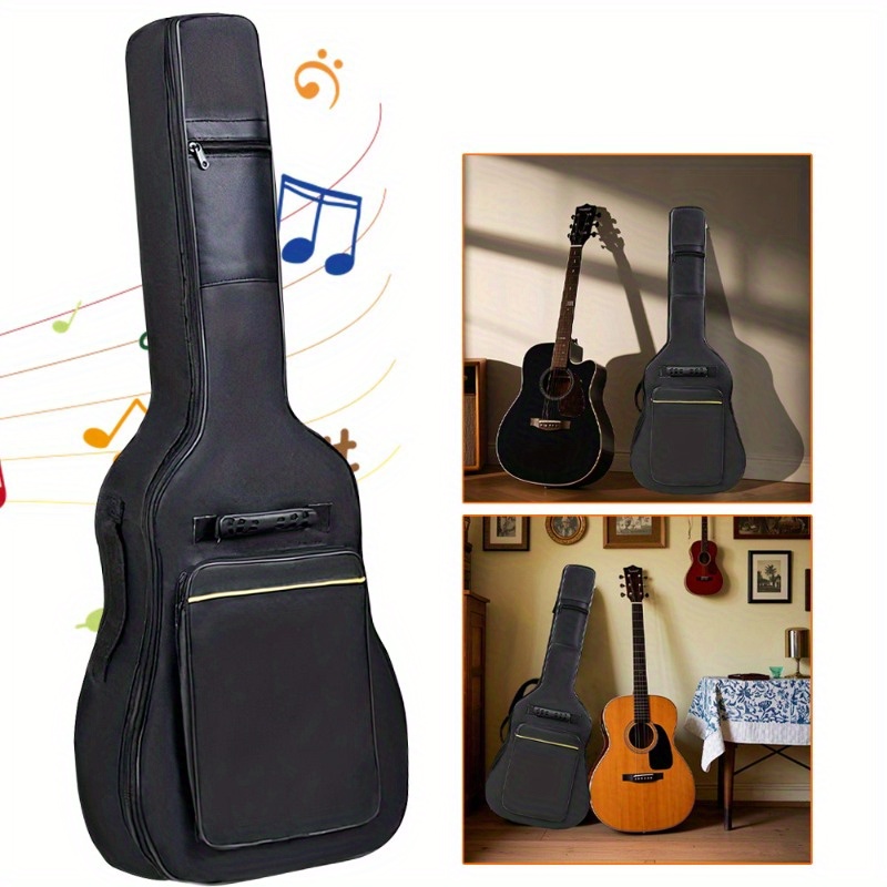 Guitar Bag Is Easy To Carry, Large Capacity Guitar Backpack, Padded And Thickened Instrument Bag