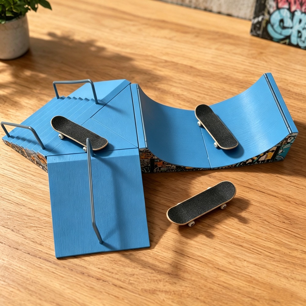 fingerboard obstacles sold on Temu United States