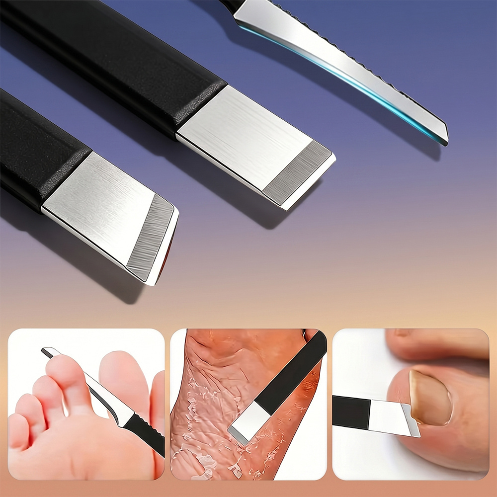 Hand and Foot Grooming Tool Set with Multi-Size Nail Clippers