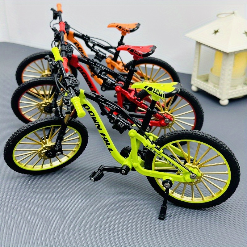 1:8比例合金山地自行车模型，逼真的玩具装饰品 -  金属材料，适合自行车爱好者和模型收藏家的高端桌面装饰品 商品详情 7