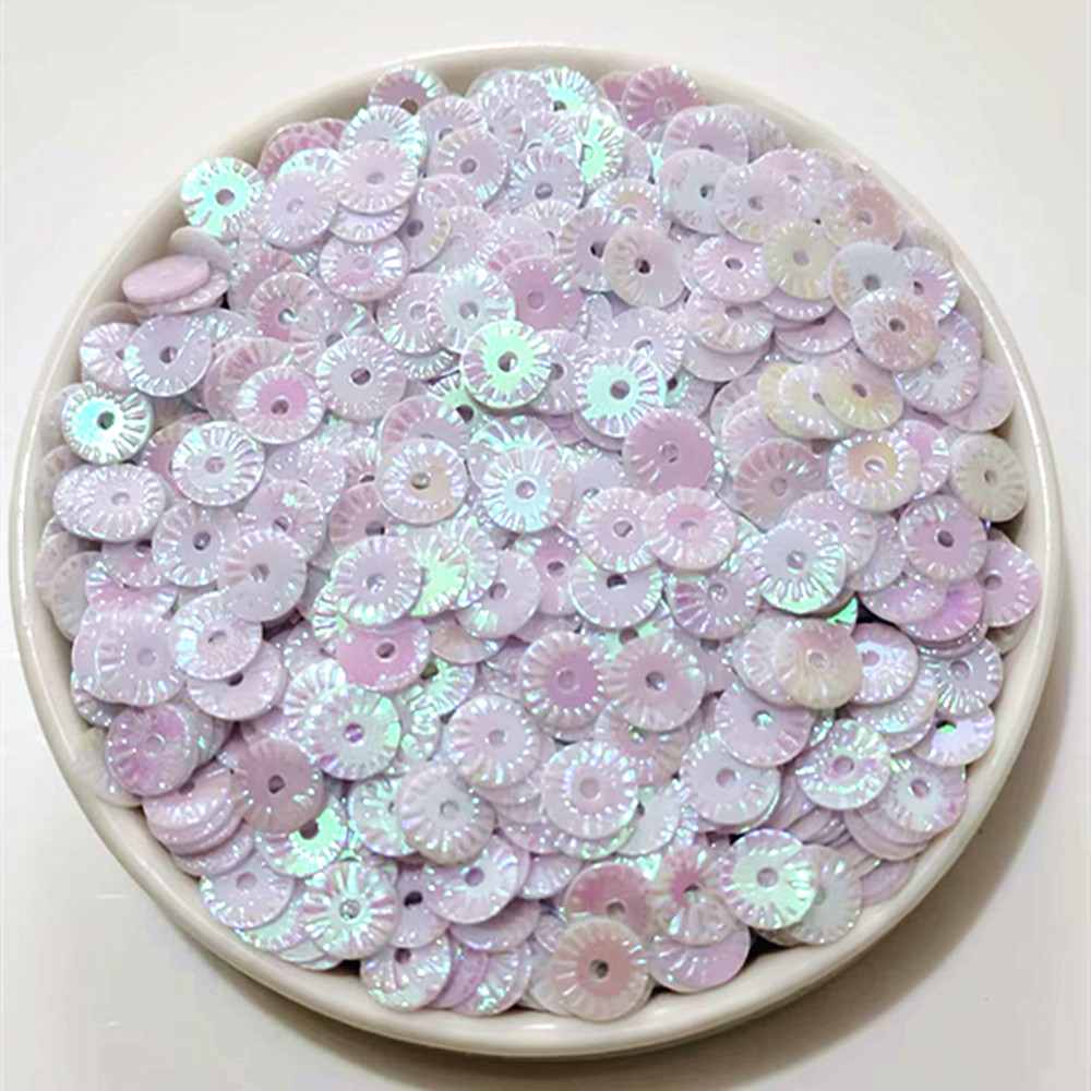 TEMU 900pcs 0.6cm/ 0.24in Wheel Flower Sequins Handmade Materials Slime Filling Additions Hair Clip Shoes Clothing Hats Wedding Decoration Materials