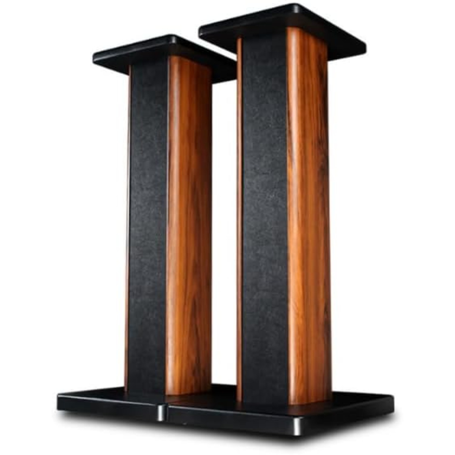 Pair Wooden Speaker Stand Set, Speaker Stand Universal (high 70cm), Premium Sturdy Speaker Stand With Hidden Cable Guide For And Studio