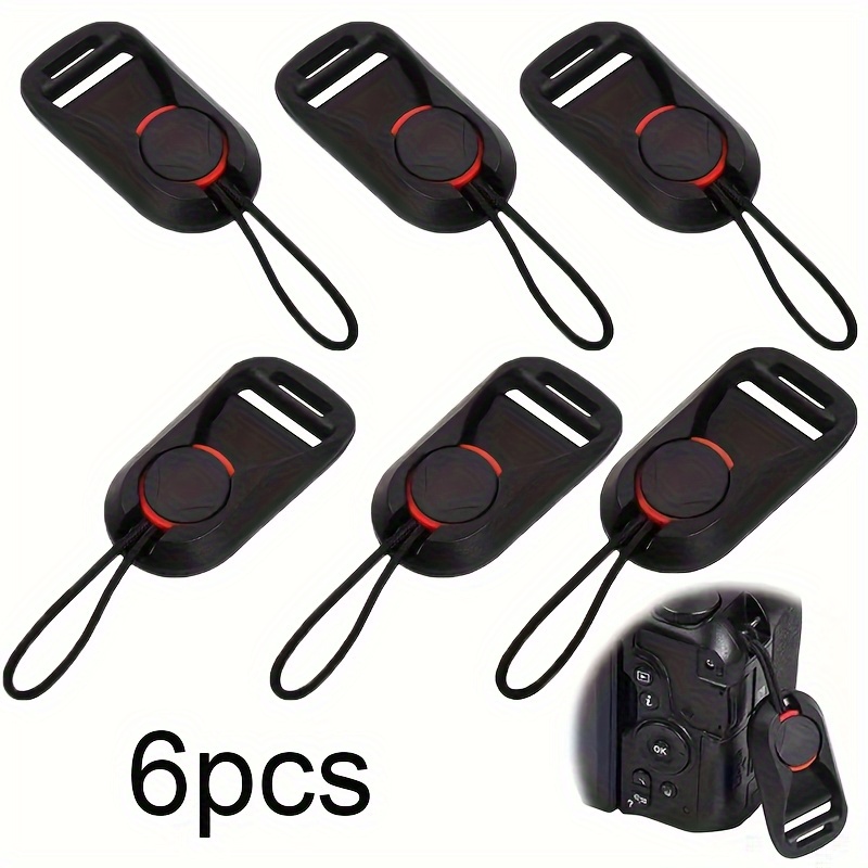 6pcs Camera Quick Release Combo , Camera Strap Quick Release , Camera Neck Strap Quick Release Clip , Camera Strap, Wrist Strap Quick Release Combination For Slr, Mirrorless Cameras