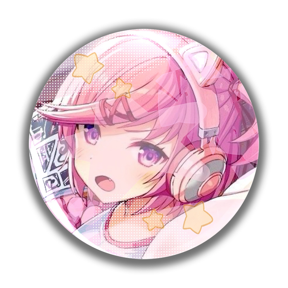 TEMU Anime Cartoon Fashion Brooch - A Stunning Round Badge/pin - Unisex - Perfect For Fun Gifts Family, , . Latest Model, Classic Popular Style