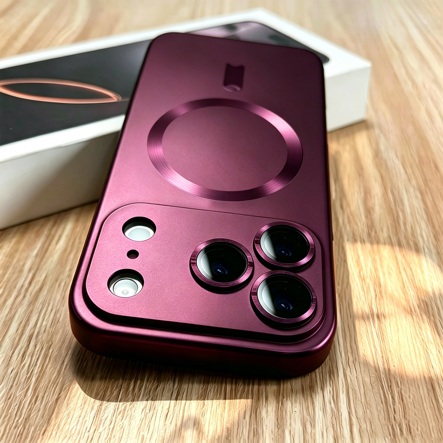 TEMU Funda para Teléfono - Funda para Teléfono: Funda Suave de Pintura Metálica de Lujo para iPhone 18 17 16 15 14 13 Pro Max 18 Pro 18 Pro 17Pro,