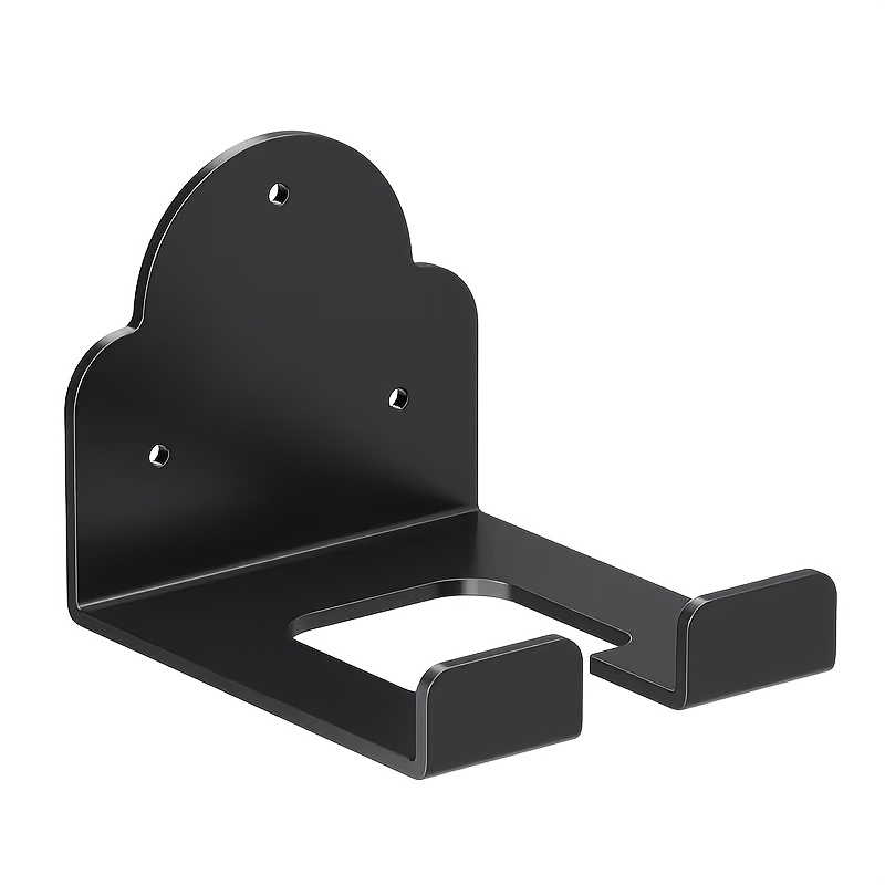 TEMU Supporto per decespugliatore in metallo resistente facile da installare - Porta decespugliatore a parete per garage, organizer multifunzionale