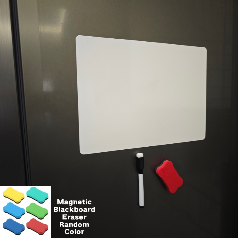 E-shop 1 Set Magnetischer Kühlschrank Kalender, Magnetischer Whiteboard Stift und Magnetischer Radiergummi, der an der Kühlschrankoberfläche befestigt