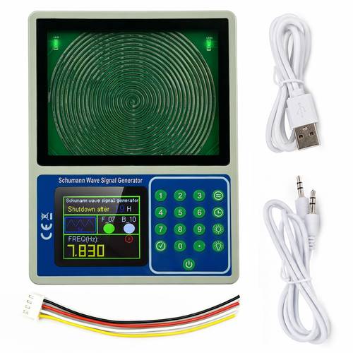 Artikelbild neuer 7,83hz - -generator, einstellbarer frequenzbereich 0,001hz-200khz sinus -generator, dds-signalgenerator, mehrwelligkeits- , hochpräziser quarzoszillator, tft-farbbildschirm, usb-betrieben (batterie nicht enthalten)