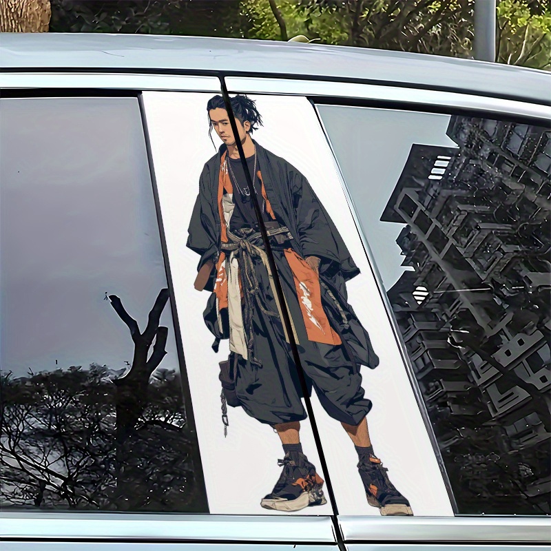 Auto B-Säule Aufkleber CFZ 002 - Wasserdichte Vinyl Abdeckung Sonnenschutz