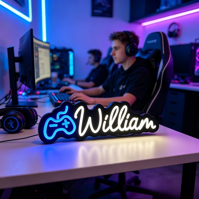 personalised neon sign - Belgium