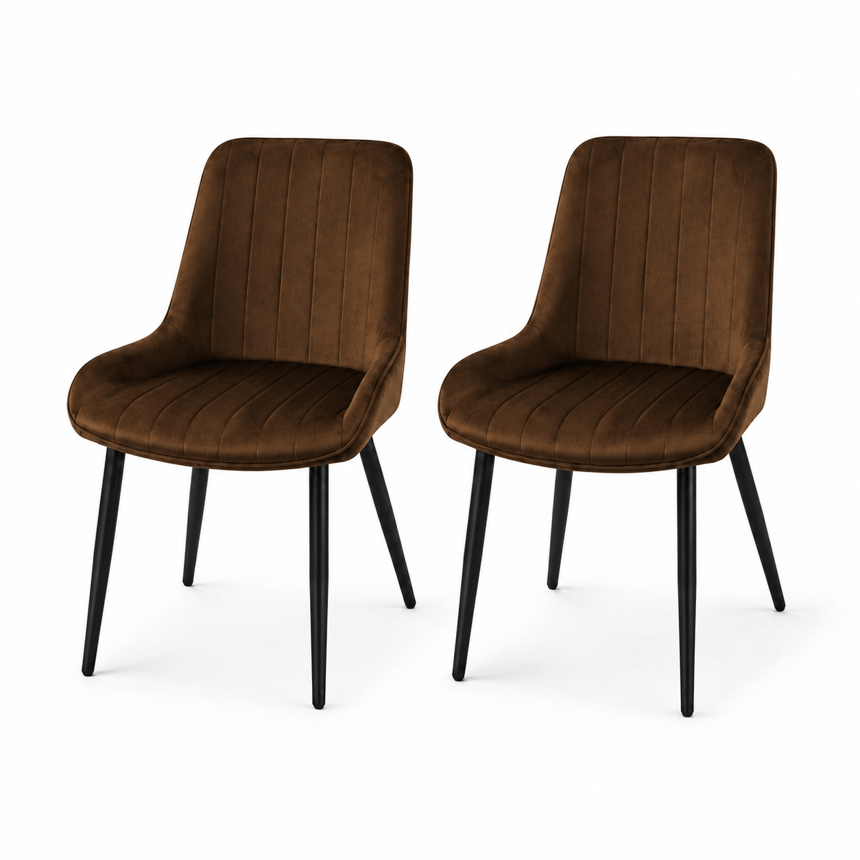 Mid-century Modern Dining Chairs Set Of 2, Fabric Seat Dining Chairs With Golden Metal Legs, Kitchen Chairs For Living Room Bedroom Outdoor Lounge, Grey