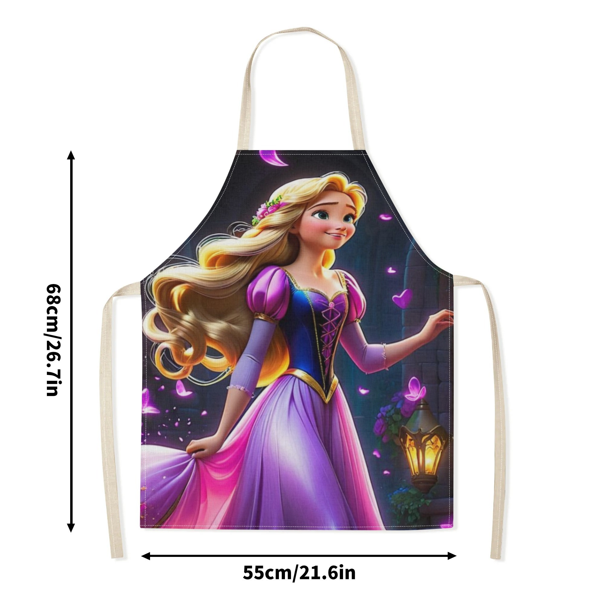 disney   cartoon waterproof apron - elegant &   polyester, no-lining,   hotels, supermarkets, restaurants, fruit shops, milk tea stands, and home use details 7