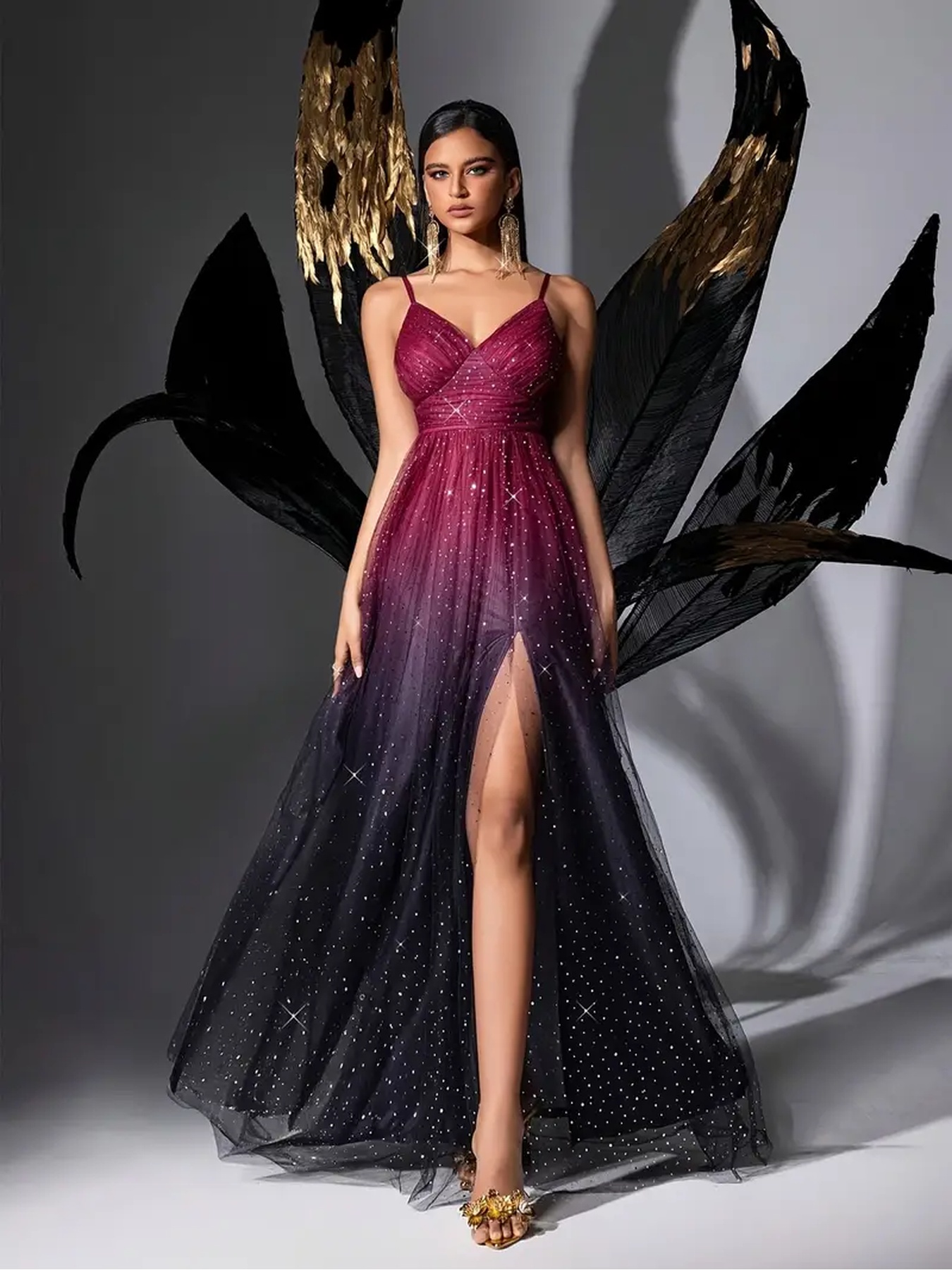 satin short dresses Minna