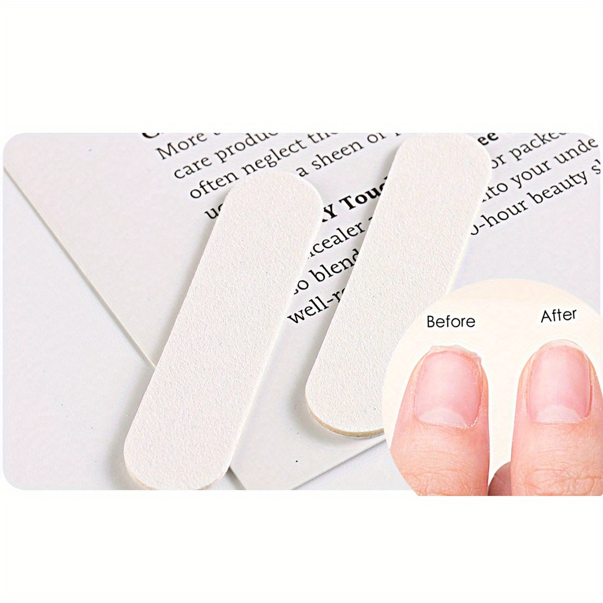 Disposable Mini Nail Files Manicure Set