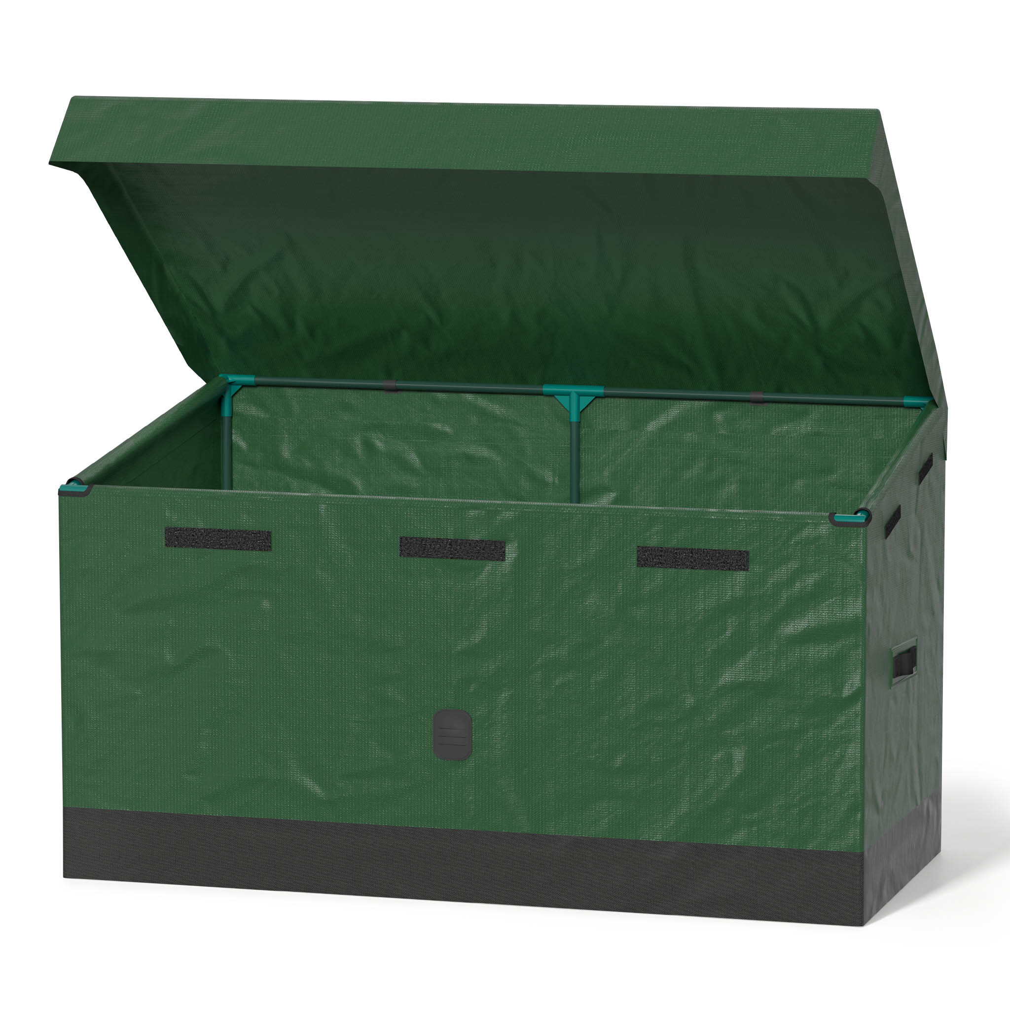 Image of 530l Storage Box For Garden Cushions, Foldable Outdoor Garden Storage Box, Garden Chest For Garden, Balcony And Terrace, Box, Cabinet, Rack For Outdoor Storage