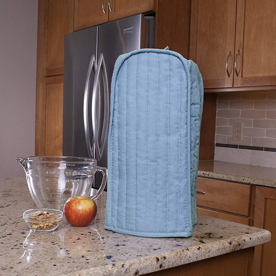 wheat straw blender storage bag   kitchen mixer dust cover protective organizer for blender accessories details 3