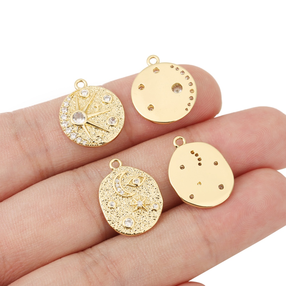 3pcs Light Luxury Oval DIY Pendant Set, Simple and Versatile