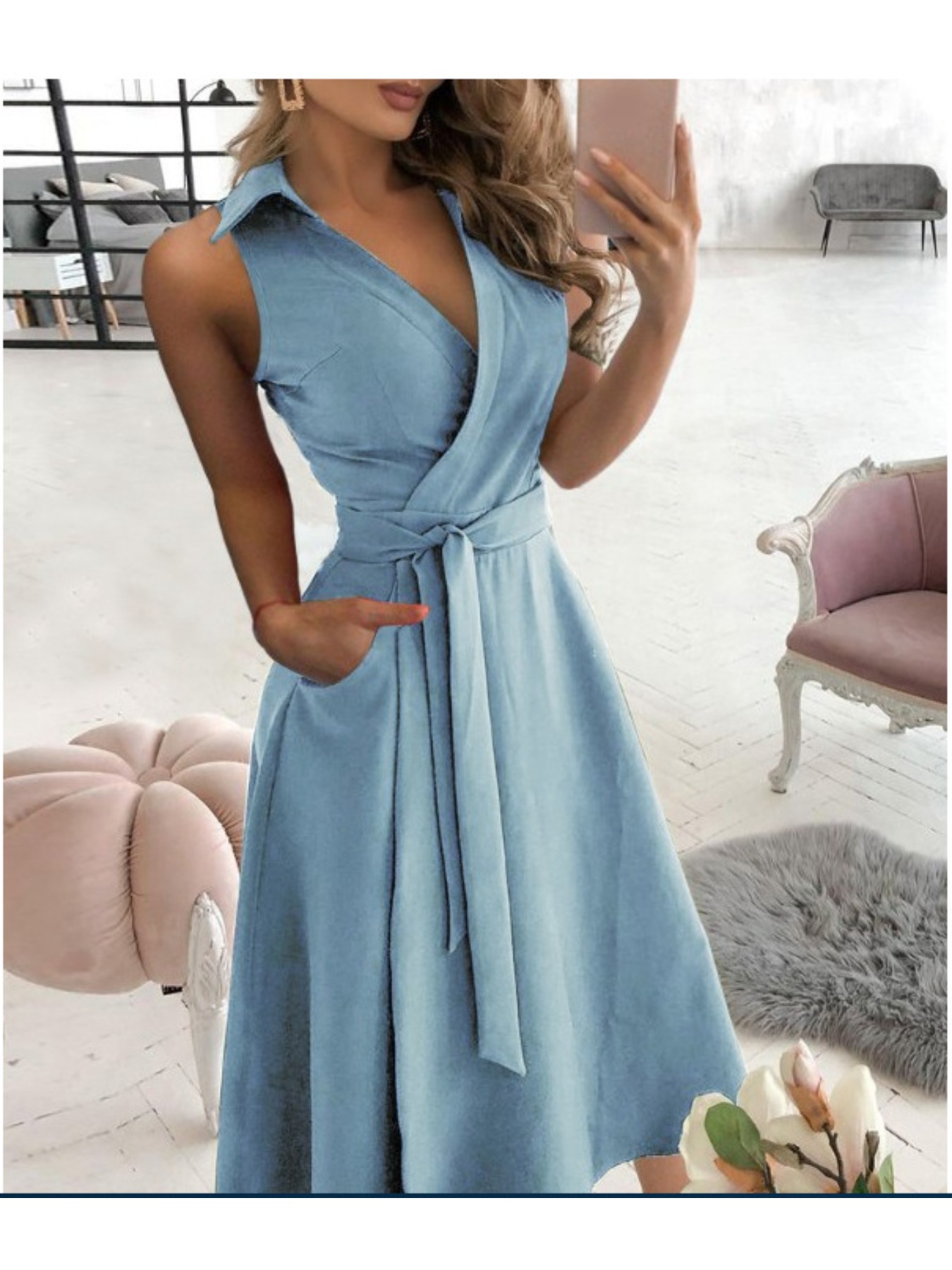 casual dresses sold on Temu United States