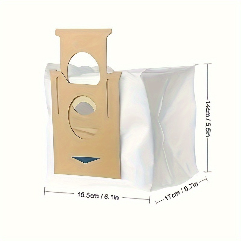 2 pack   t8 series   k78 disposable dust bags paper material floor attachment compatible replacement for robot vacuum and mop cleaner models t8   t8  8 pro plus n8 pro dx93 ddx96 n10 plus details 1