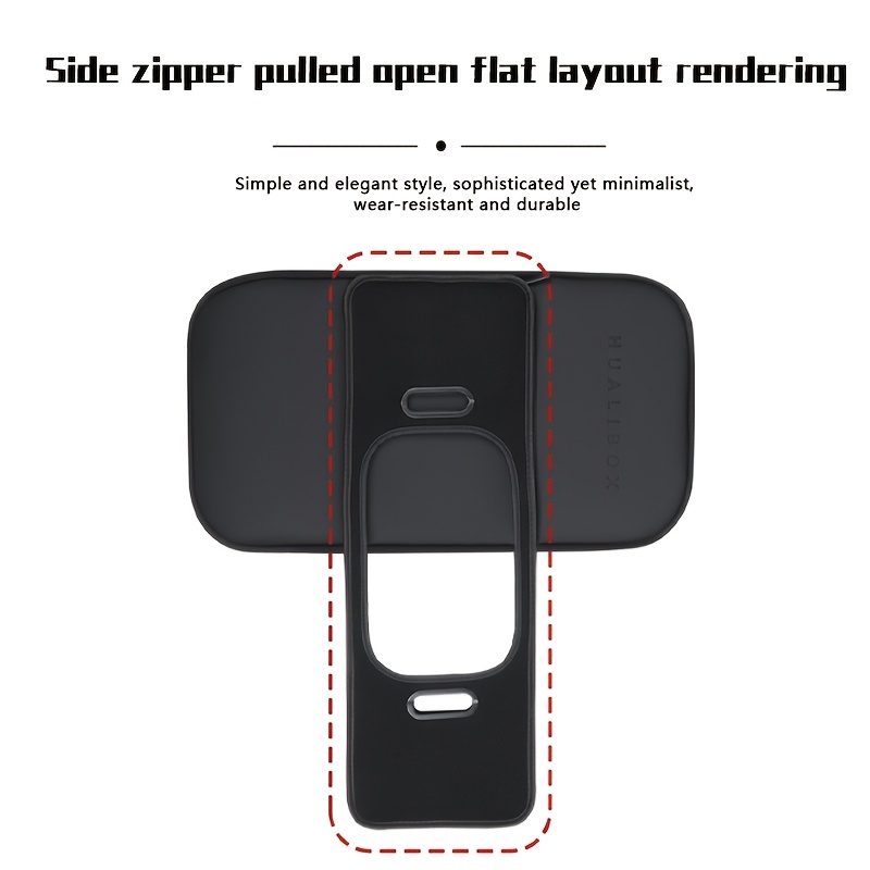Light Luxury Leather Car Storage Box, Multi-Function Vehicle Organizer for Passenger Seat And Trunk, Large Opening High-Capacity Waterproof Anti-Slip Car Interior Storage Essential