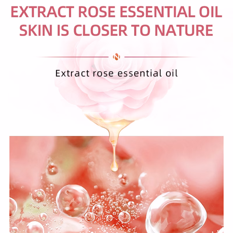 essential oil for rose facial care intensely and moisturizing rose extract and moisturizing skin skincare essence oil gift for valentines day Product details 2