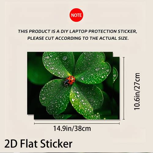 set de 2 autocolante decorative pentru laptop și tabletă, decalcomanii pentru laptop, autocolante din vinil , rezistente la zgârieturi și la soare