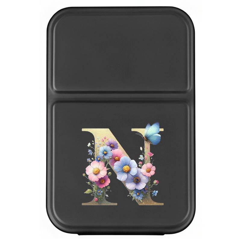 Foldable Mini HD Mirror with Adjustable PU Stand, Compact Makeup Mirror