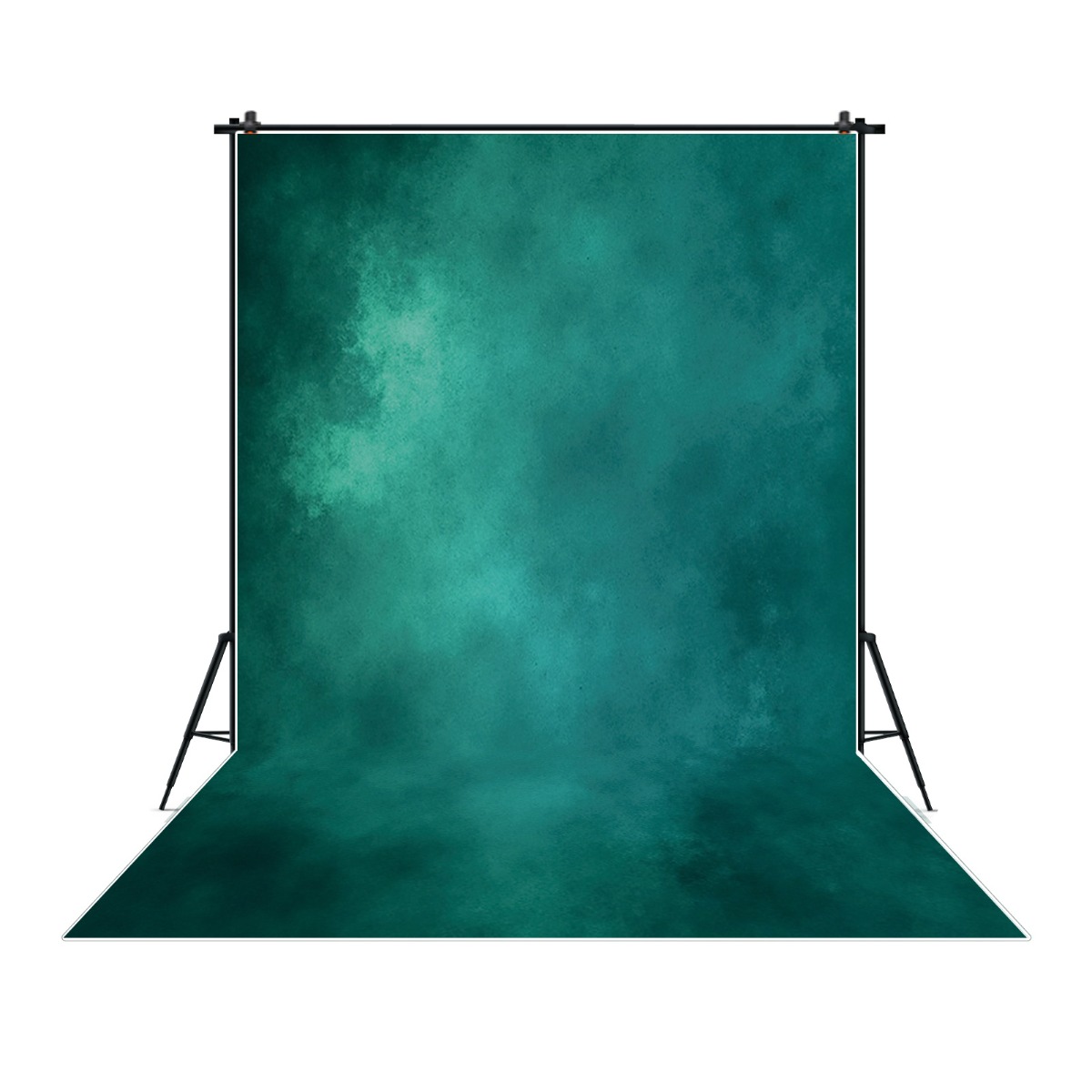 Elegant Teal Gradient Photography Backdrop