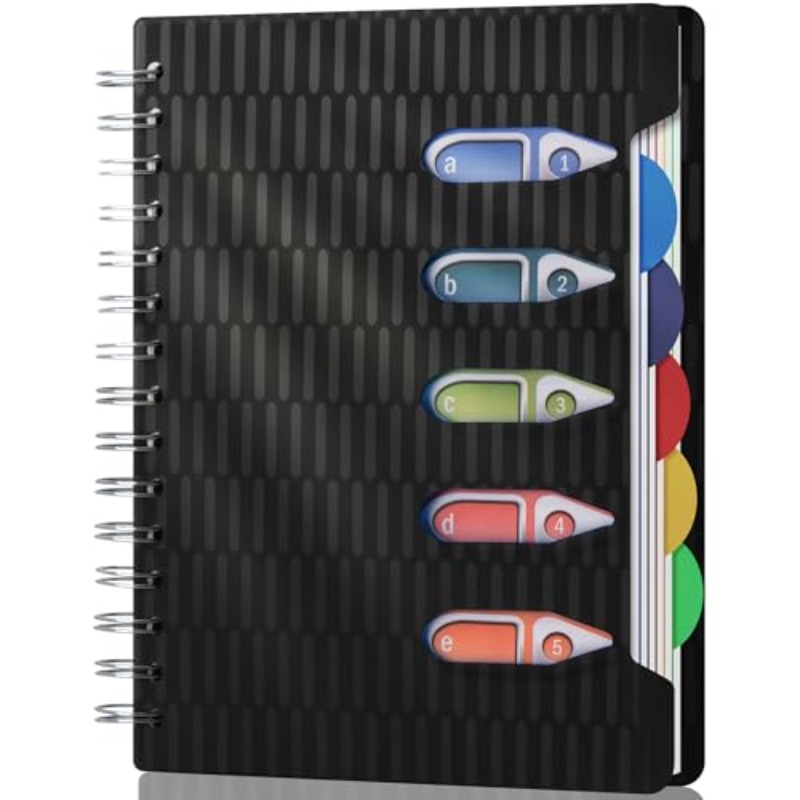 5 subject notebook 500 pages sold on Temu United States