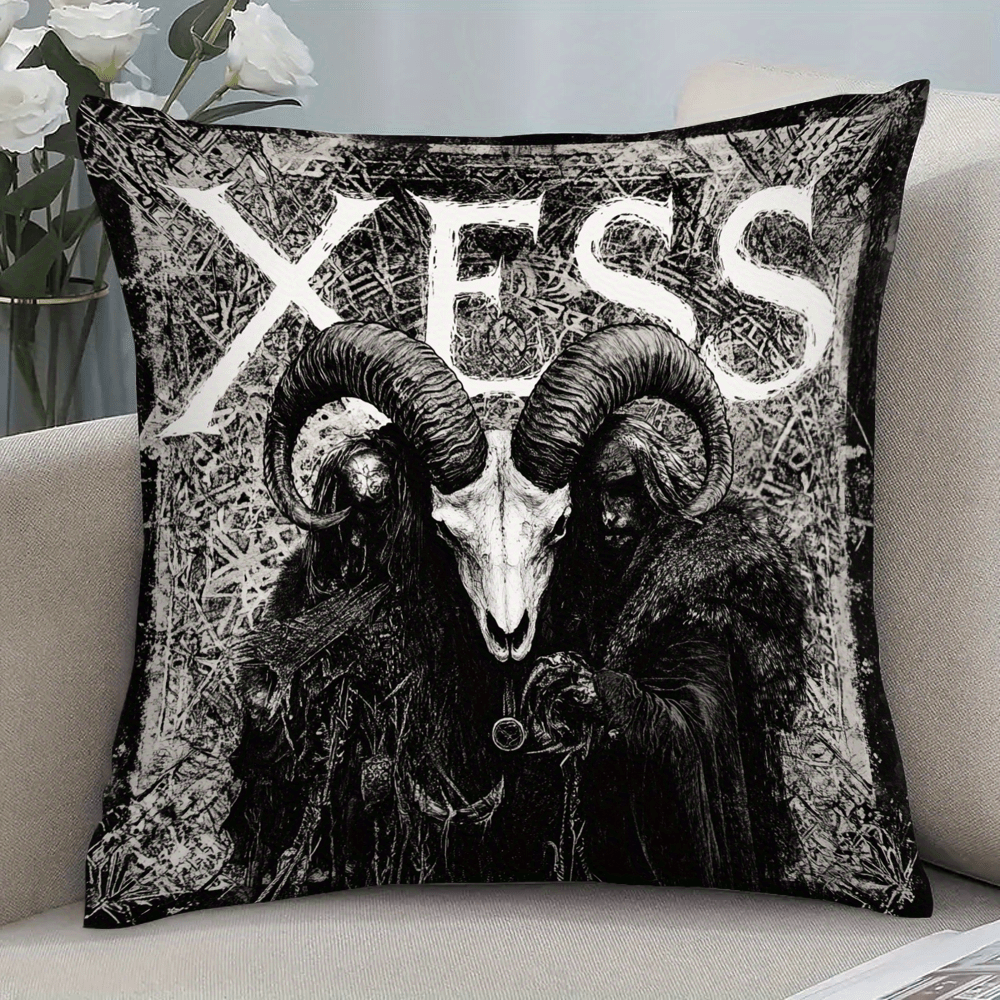 1pc almohada decorativa negra universal Temu Guatemala