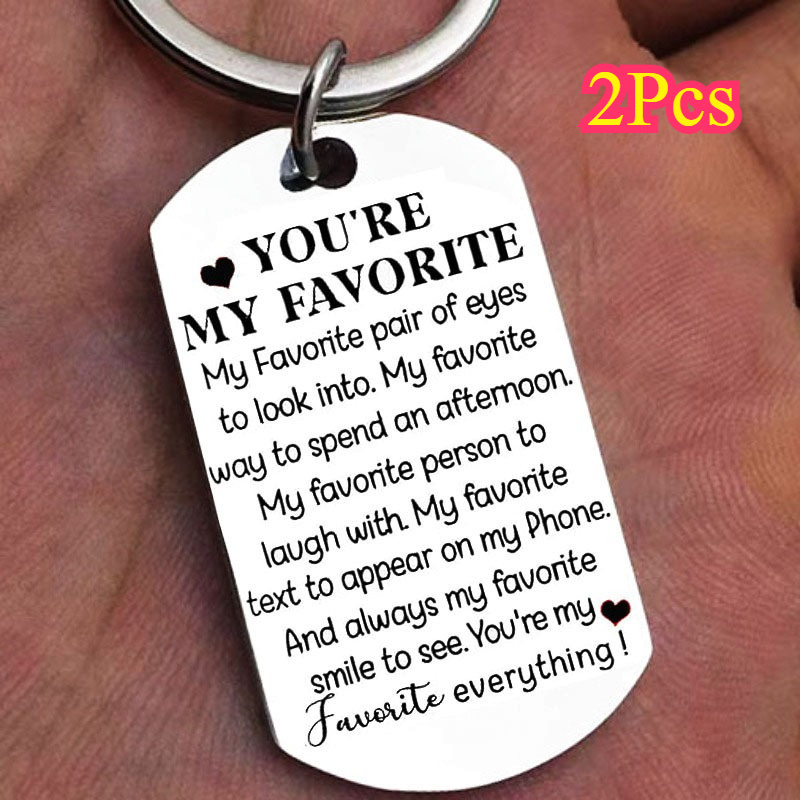 

2pcs Keychain - "you're " Couple's , Personalized , For 's Day, , Girlfriend, ,