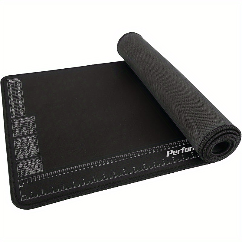 Performance Tool W88977 Neoprene Pad With Ruler And Reference Chart, Chemical Resistant, 16inch X 35.75inch Cm, Protects Work Surface From And Oil