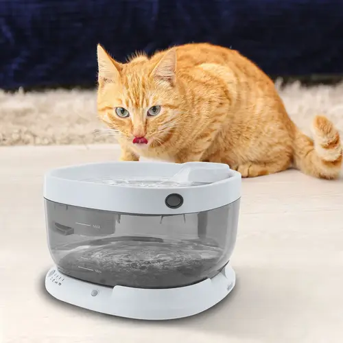 super silent pet fountain automatic cat and dog waterer with sensor