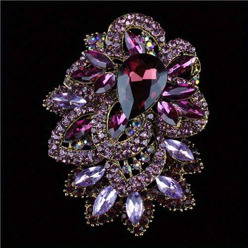   hashamatli broshli pin yorqin butik aksessuari ayollar uchun yangi kiyim va zargarlik bayramlar va banketlar sovgʻa gʻoyasi tafsilotlar 11