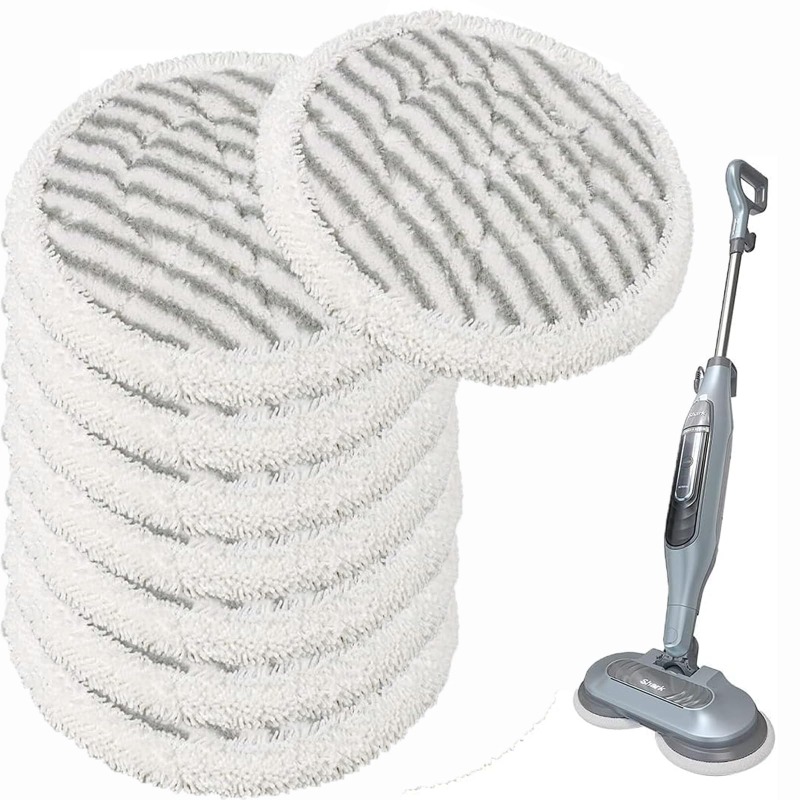 TEMU 8-pack Upgraded Steam Mop Pads, Replacement Pads For Shark S7000amz S7001 S7001tgt S7000 Series Steam And -purpose Hard Floor Steam Mop,