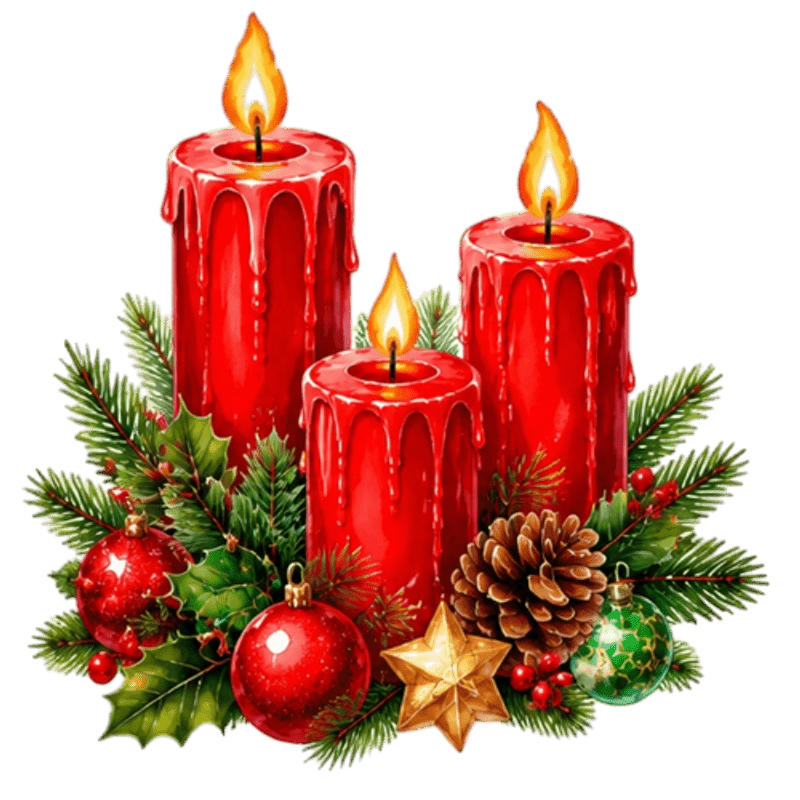 TEMU 1pc 2d Flat Pattern, Christmas Window Cling Glass Static Sticker, Window Decal, Glass Mural, Window Flower Red Candle Pine Cone Christmas Ball