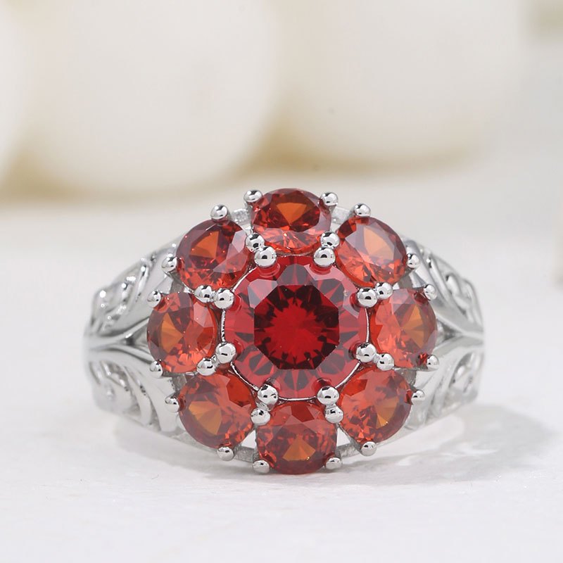Women's Classic Fashion Statement Ring, Elegant Style