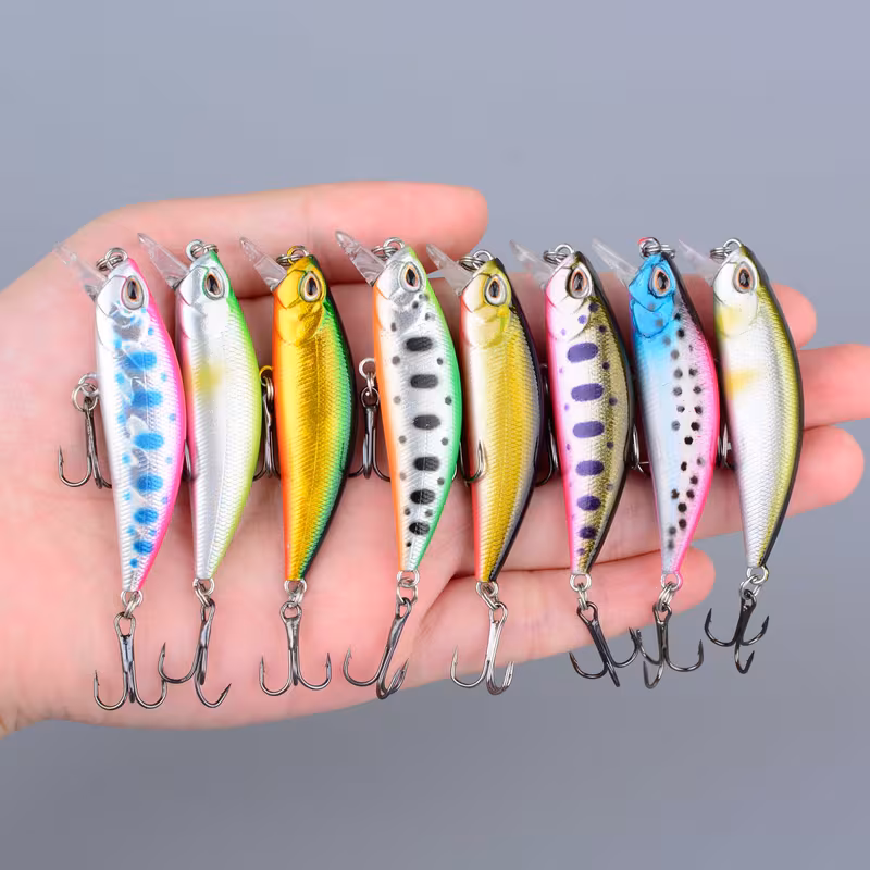 30 señuelos de pesca minnow , señuelos duros para de pesca Detalles del producto 3