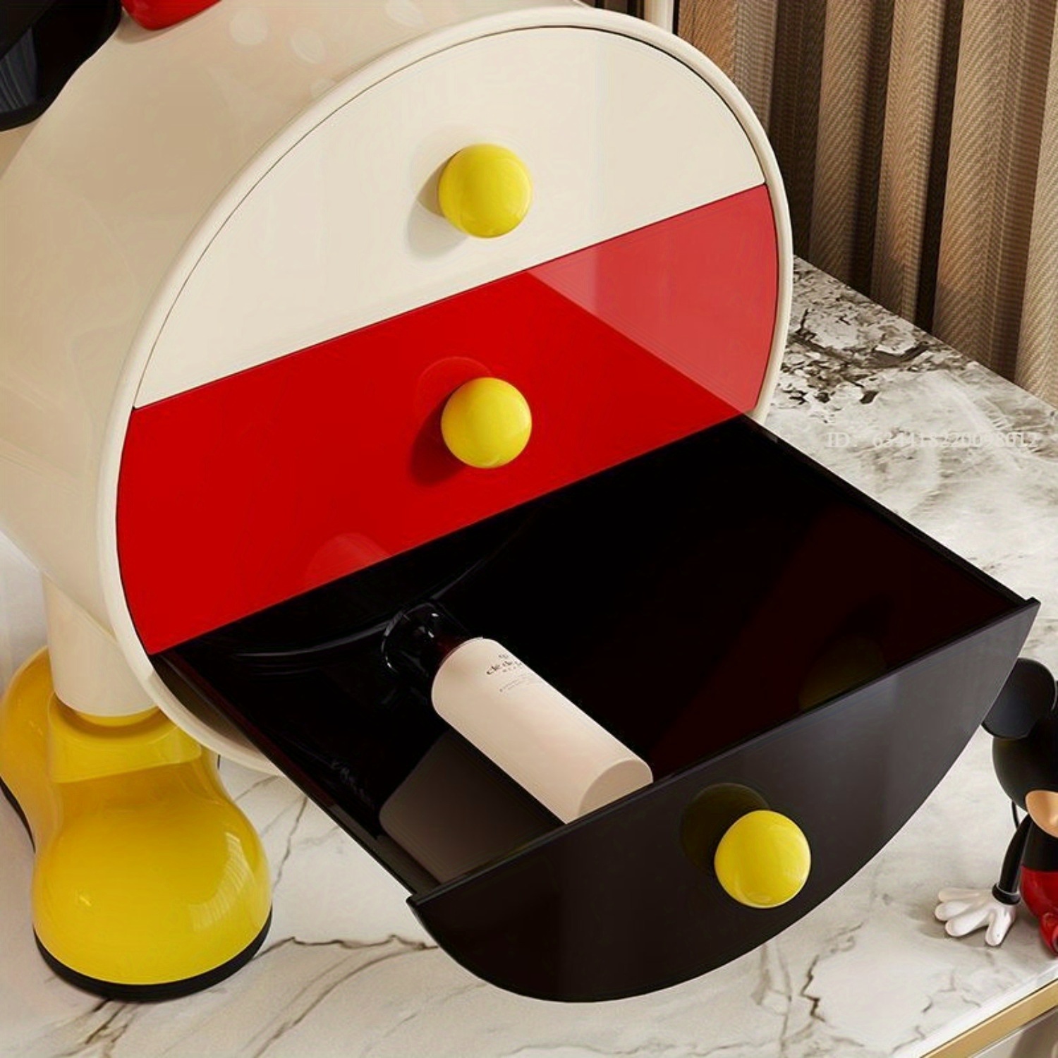     drawer creative ornament vanity makeup brush lipstick storage box bedroom bedside ring necklace jewelry box Product details 2