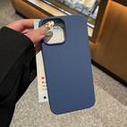 simple solid color anti fall and non slip mobile phone case suitable for iphone16 pro max15 14 plus 11 mobile phone protection cover