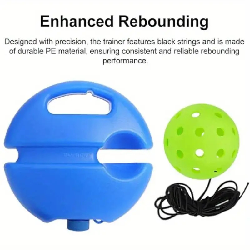 pickleball high   trainer pickleball rebounder durable indoor and   aid beginner practice Product details 4