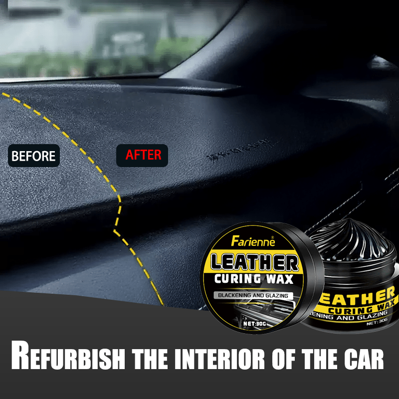 

Car Black Interior Repair Paste, Car Dashboard Wax Repair Agent, Oxidation Aging Repair Paste, Tire Brightening Paste, Car Maintenance And Indoor Plastic Decoration Products Polishing