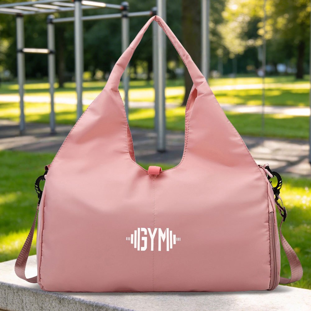 TEMU 1pc Gym Fitness Handbag - Travel Storage Bag Large Capacity Luggage Organizer - Used As A Shoulder Bag, Handbag, Men's And Women's Business