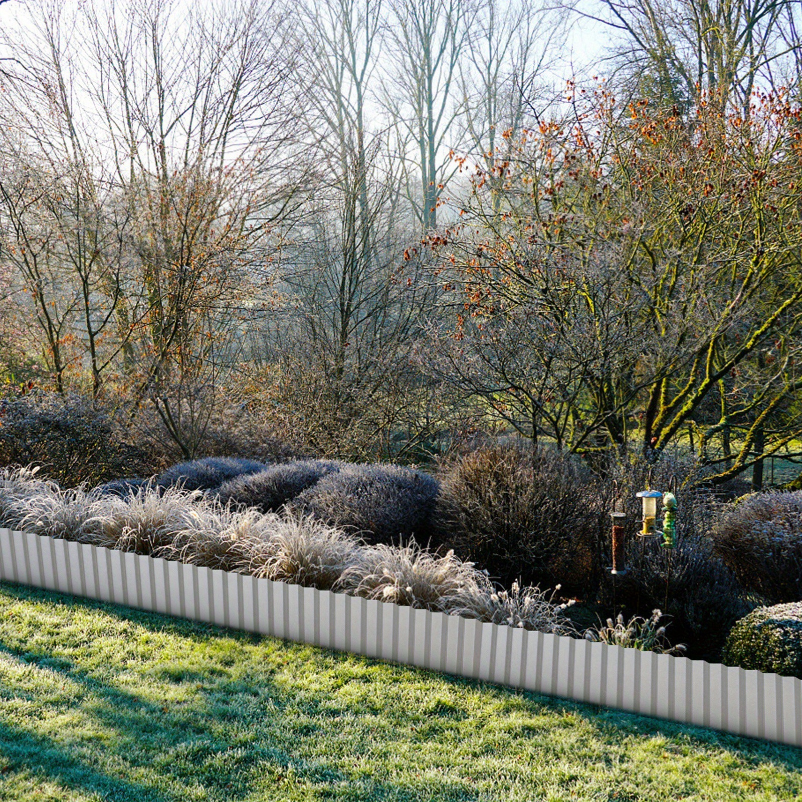 Bordures De Jardin En Métal , Lot De 10, 152 Cm, En