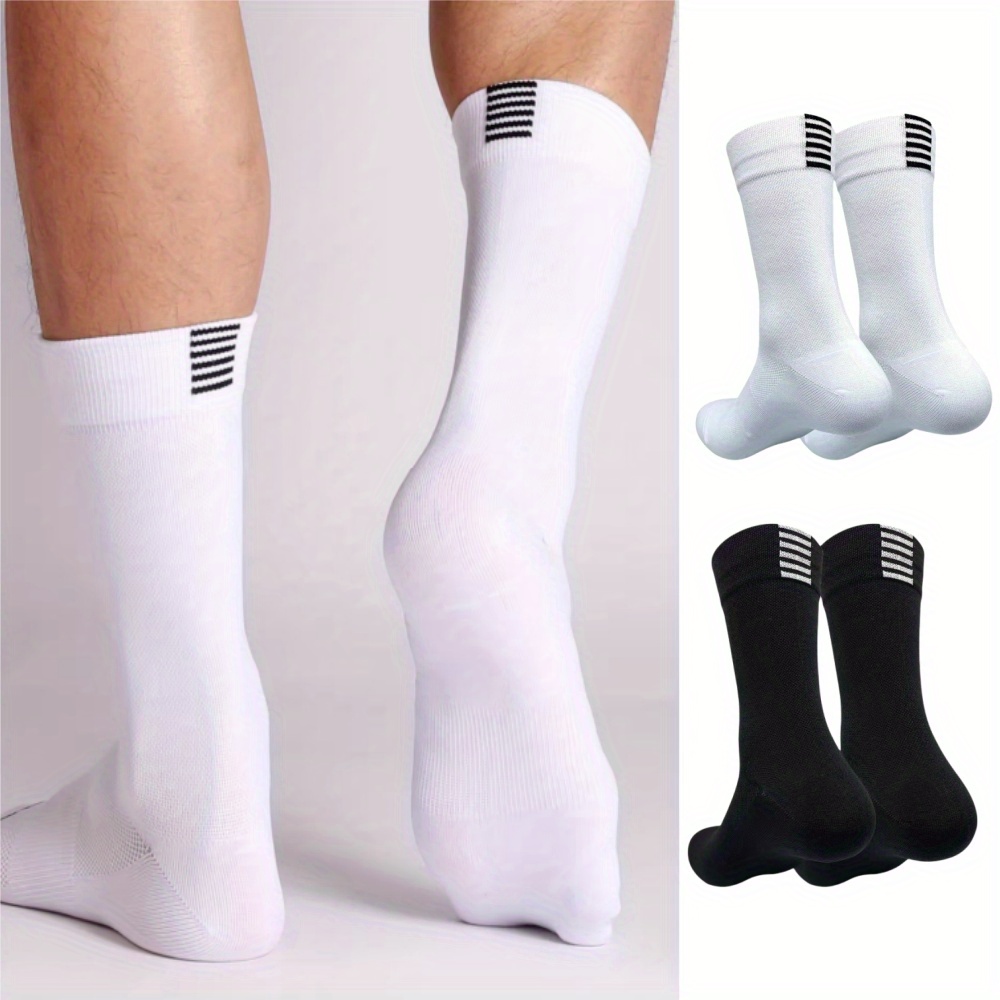 5   de calcetines deportivos de compresión unisex - calcetines deportivos de tobillo medio transpirables y elásticos para ciclismo, correr, senderismo, baloncesto - color   ( , negro, beige,    ,    ) - cómodos y de   para actividades al aire libre, calcetines de compresión | calcetines transpirables | material elástico