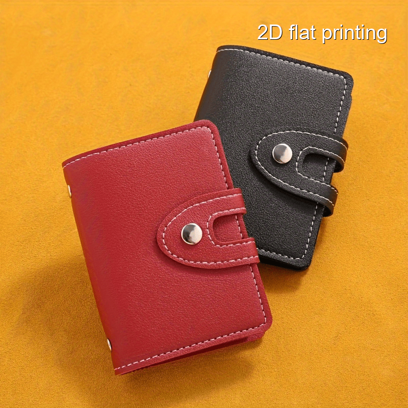 24 Multi-Slot ID Card Holder Ultra-Thin Credit Card Holder for Men and Women Bank Card Storage Bag