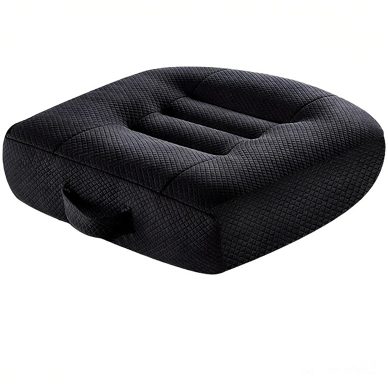 adult height increasing cushion 16 inches by 16 inches 4 inches thick suitable for shorter drivers   cushion for office chairs car safety seat cushion ideal for driving Product details 4