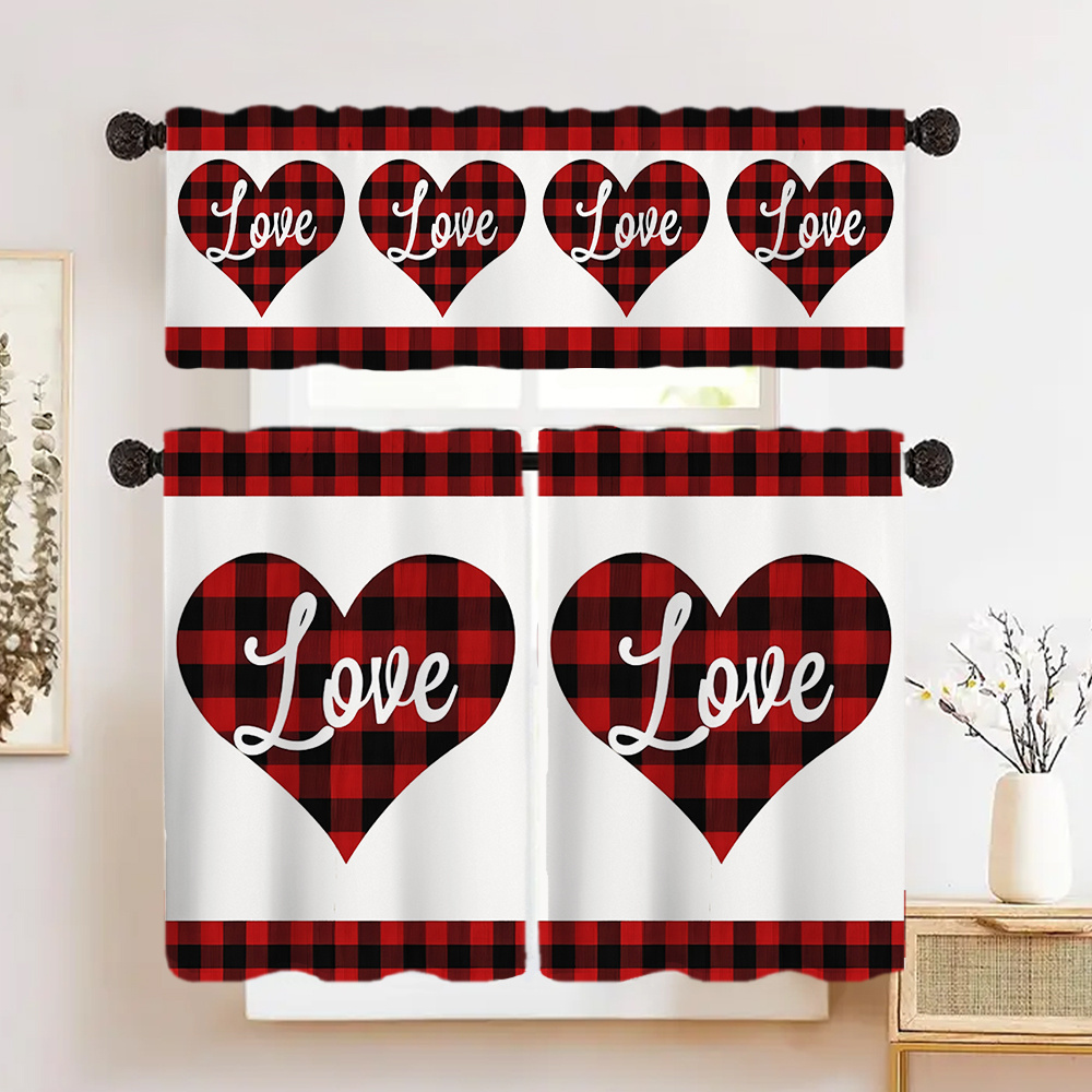 

's Day & Curtain - Polyester, Rod For , , , Bathroom, And - For & Parties