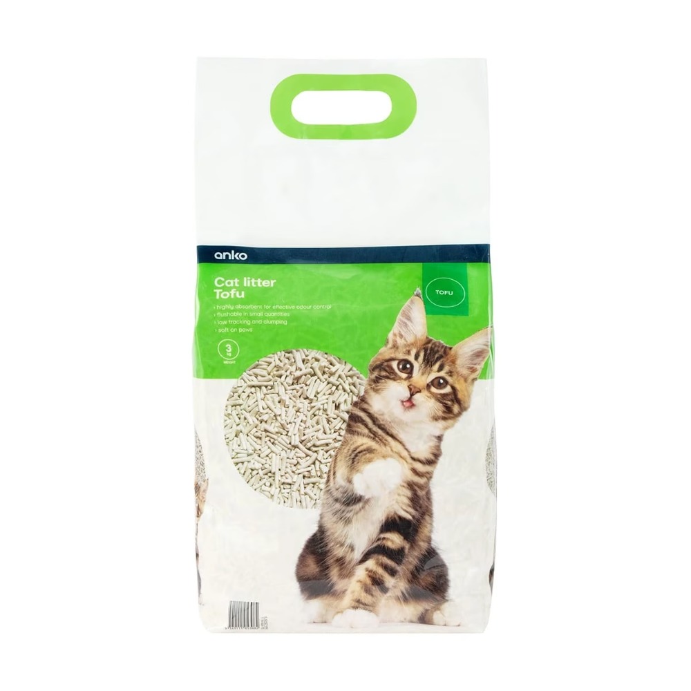 2-Pack Cat Litter Tofu Low Tracking And Clumping