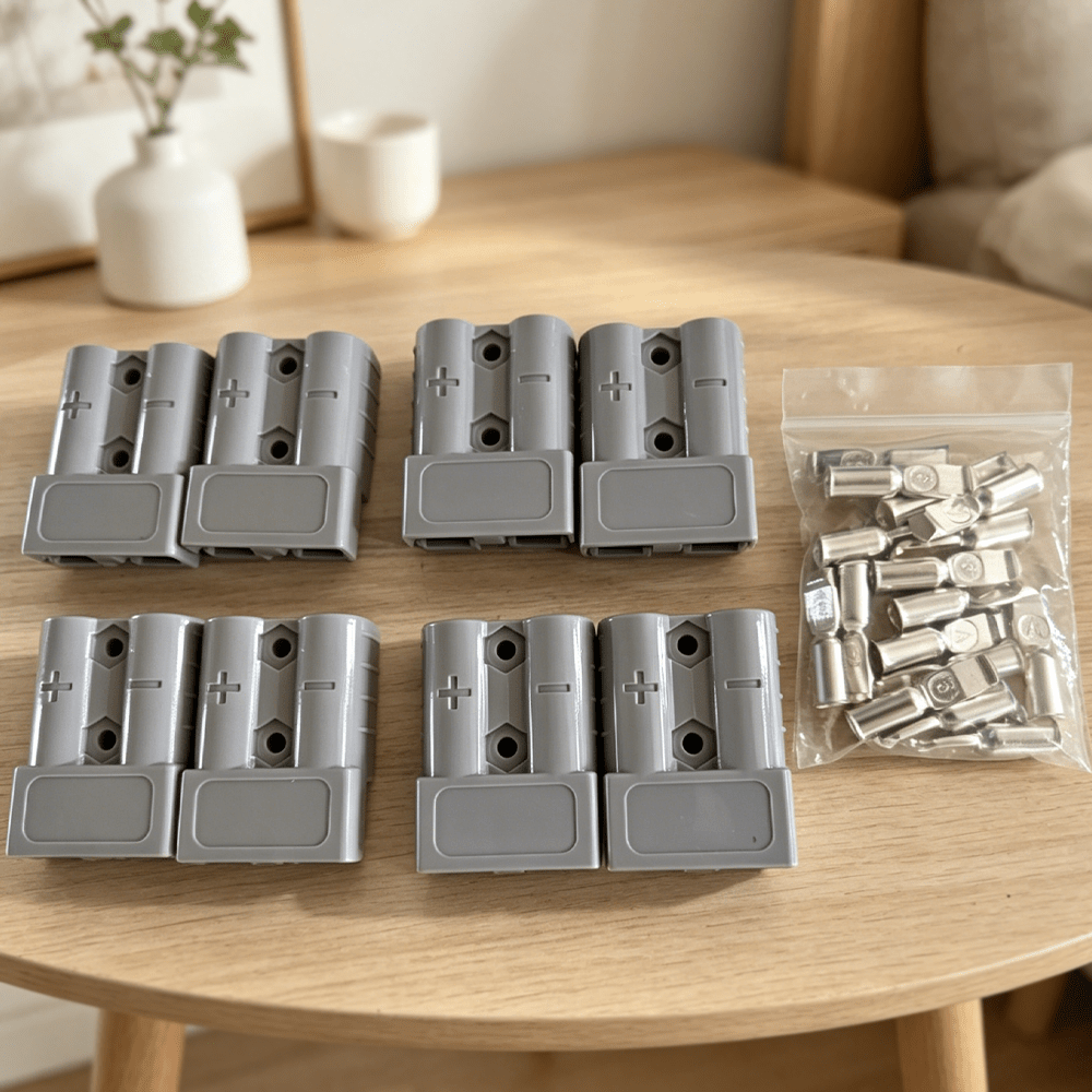 TEMU 8pcs Car Replacement Switch - Male And Female Docking Plug, Suitable For Construction Such As Refurbishing Lines, Laying New Power Supply